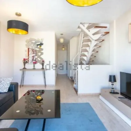 Daire Two Bedroom Duplex With Pool And Ocean View In Costa Adeje