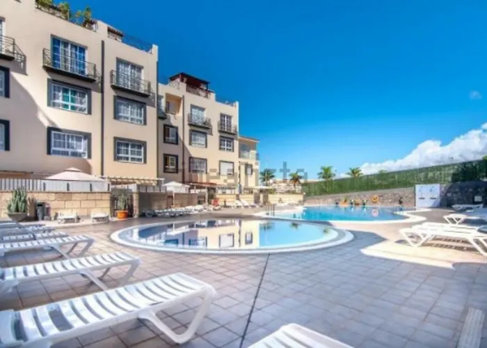 Two Bedroom Duplex With Pool And Ocean View In Costa Adeje * Callao Salvaje