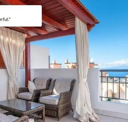 Two Bedroom Duplex With Pool And Ocean View In Costa Adeje アパート *