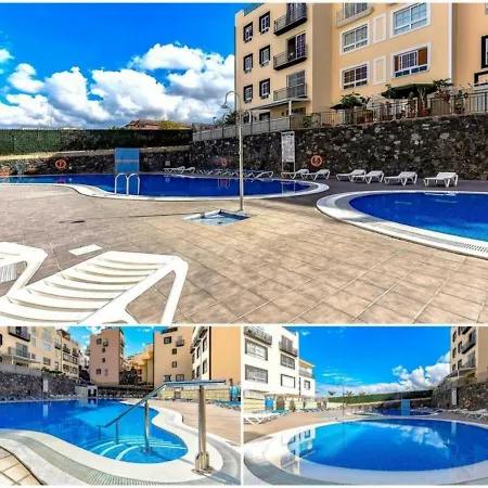 Two Bedroom Duplex With Pool And Ocean View In Costa Adeje アパート *
